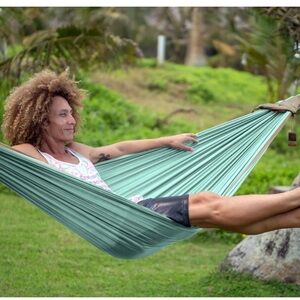 Green Outdoor Hammock